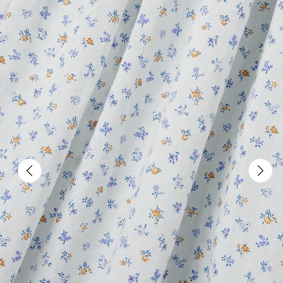 DOEN Siena Shirred Floral Print Maxi Dress | Size XS - Picture 5 of 7